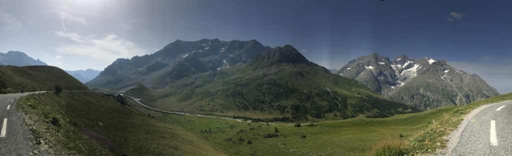 The Galibier and a Great View of the Finish